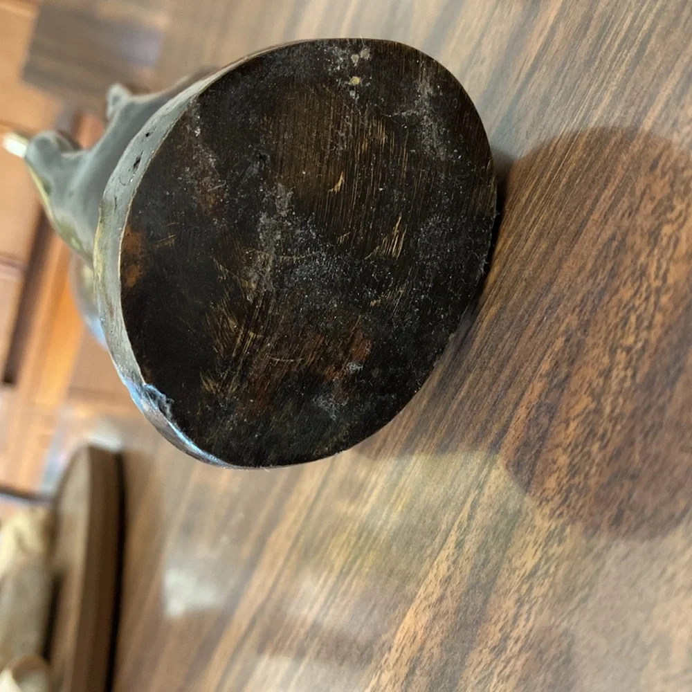 Iron Whimsey-gothic Funerary Hand Held Vase Decor - Picture 4 of 5